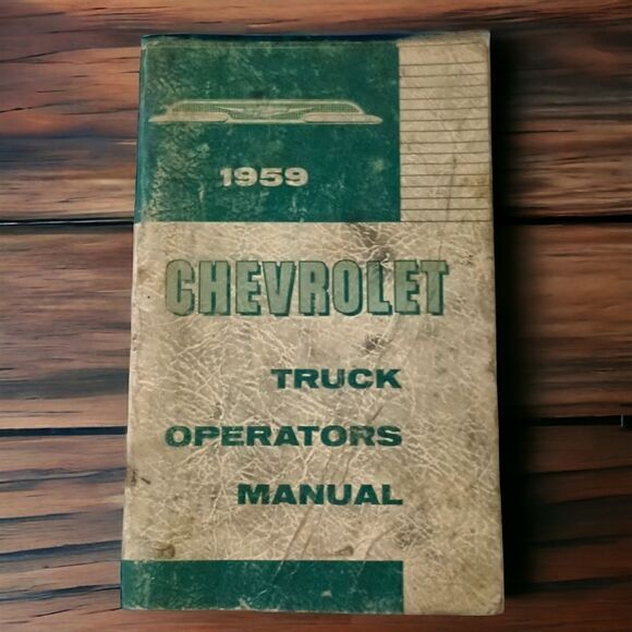 1959 Chevrolet Truck Operators Manual Pick Up Reference Guide Booklet Vintage. - Picture 1 of 11